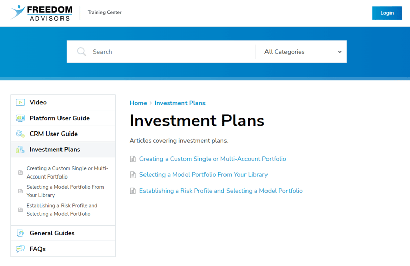 investing-actions-training