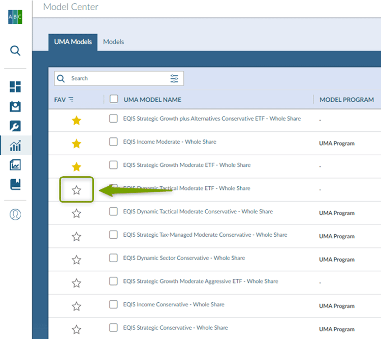 model-center-favorites